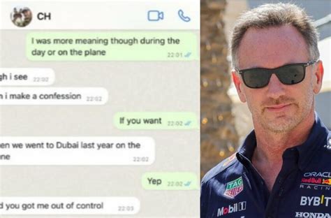 leaked horner messages|Texts and photos from Christian Horner LEAKED 24 hours after。